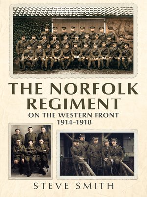 cover image of The Norfolk Regiment on the Western Front